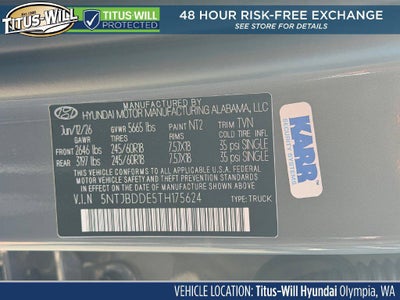 2026 Hyundai Santa Cruz SEL AWD