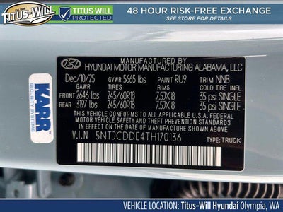 2026 Hyundai Santa Cruz SEL Activity AWD