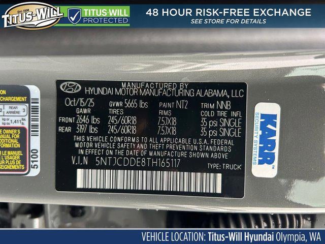 2026 Hyundai Santa Cruz SEL Activity AWD