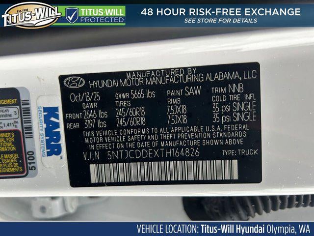 2026 Hyundai Santa Cruz SEL Activity AWD