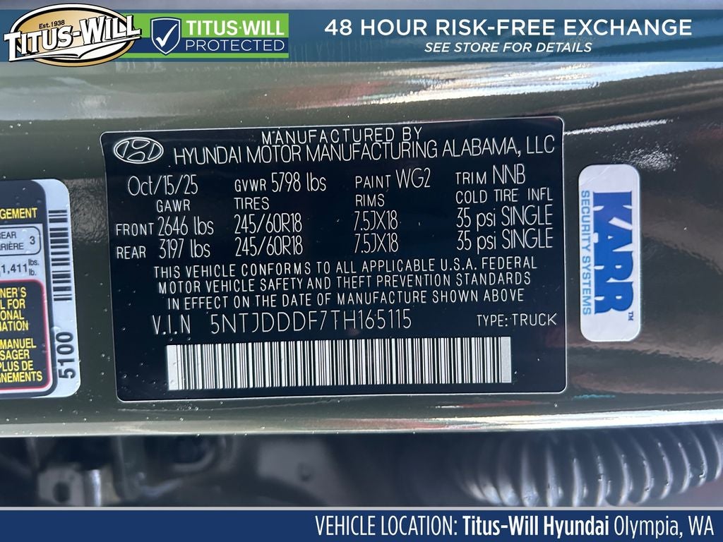 2026 Hyundai Santa Cruz XRT