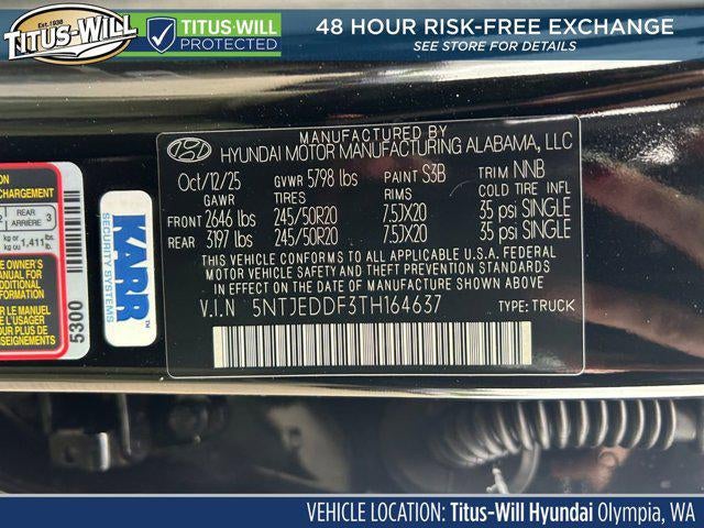 2026 Hyundai Santa Cruz Limited