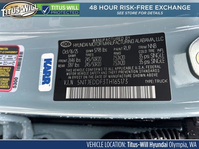 2026 Hyundai Santa Cruz Limited