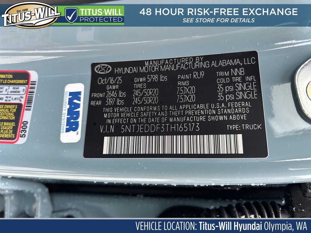 2026 Hyundai Santa Cruz Limited