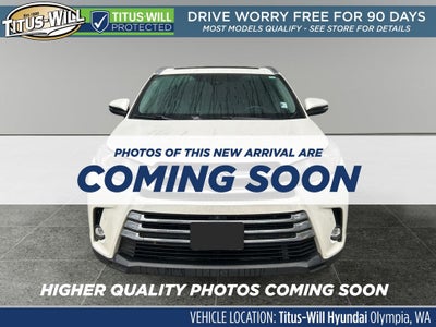 2019 Toyota Highlander Limited Platinum AWD