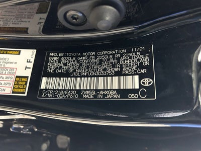 2022 Toyota Prius Base