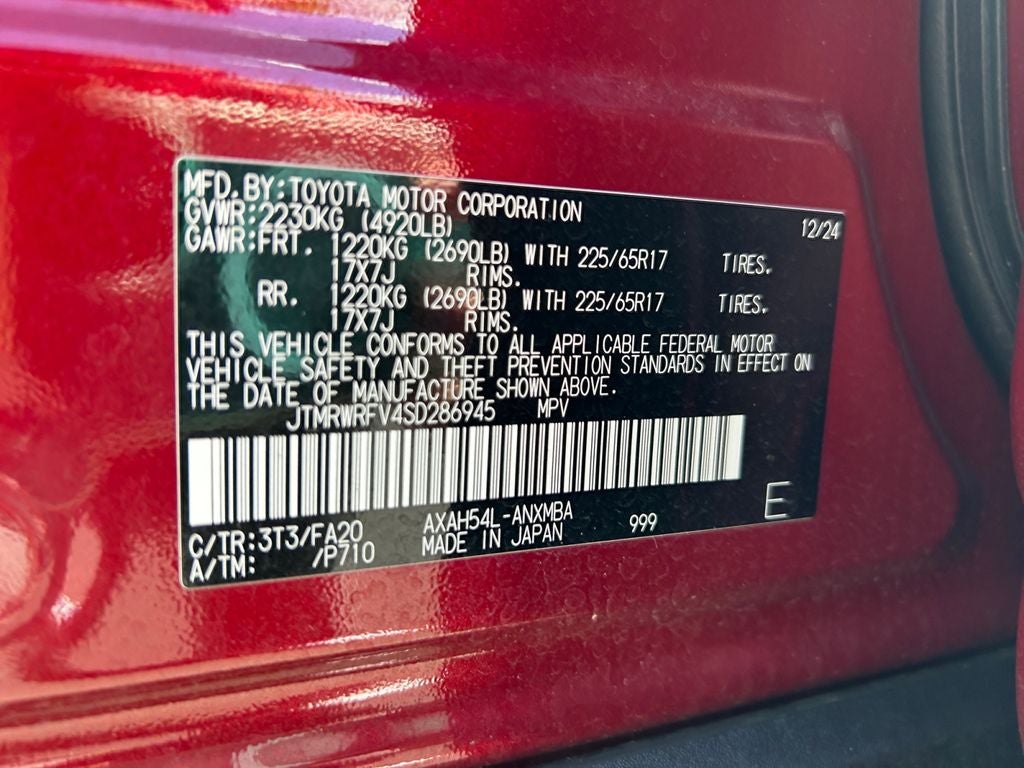 2025 Toyota RAV4 Hybrid XLE