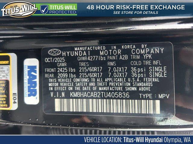 2026 Hyundai Kona SE AWD