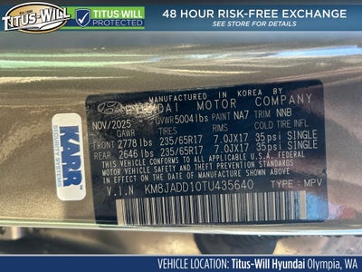 2026 Hyundai Tucson Hybrid Blue