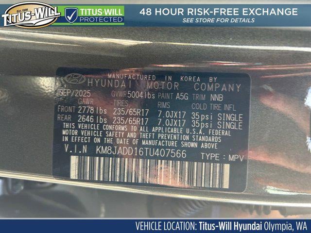 2026 Hyundai Tucson Hybrid Blue