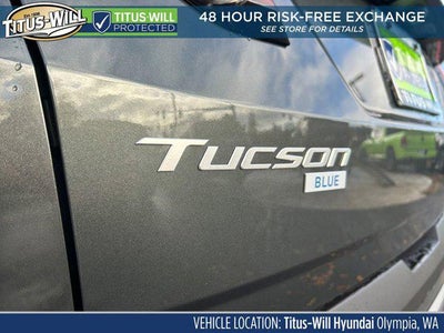 2026 Hyundai Tucson Hybrid Blue