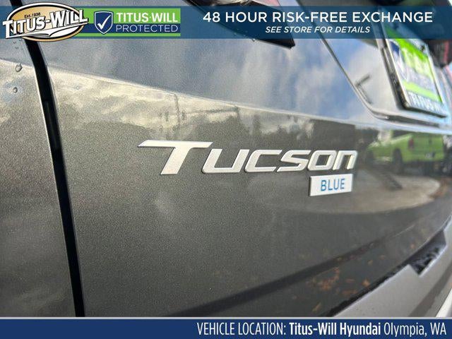 2026 Hyundai Tucson Hybrid Blue