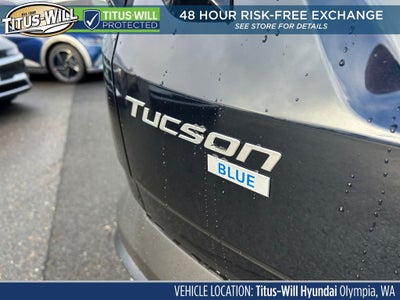 2026 Hyundai Tucson Hybrid Blue
