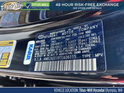 2026 Hyundai Tucson Hybrid Blue