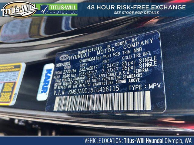 2026 Hyundai Tucson Hybrid Blue