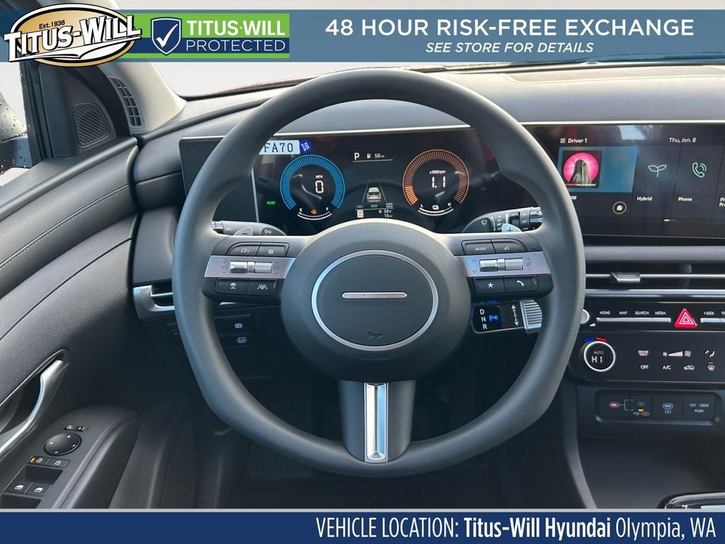 2026 Hyundai Tucson Hybrid Blue