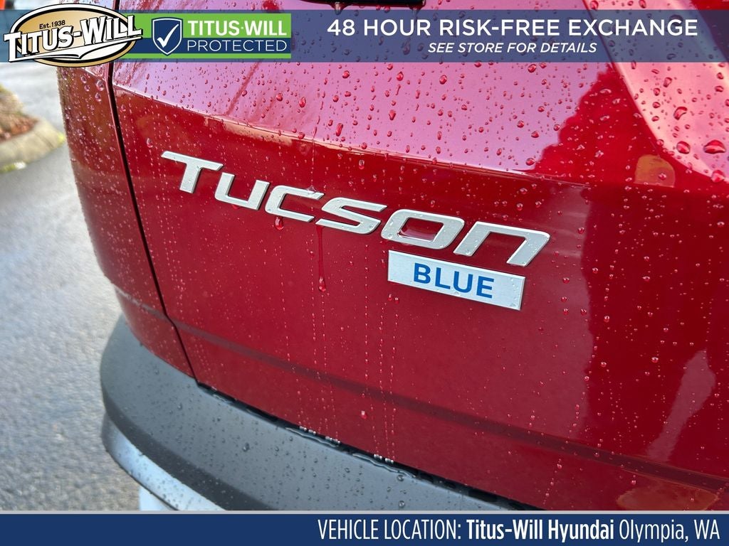 2026 Hyundai Tucson Hybrid Blue