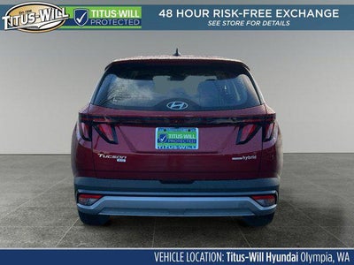 2026 Hyundai Tucson Hybrid Blue