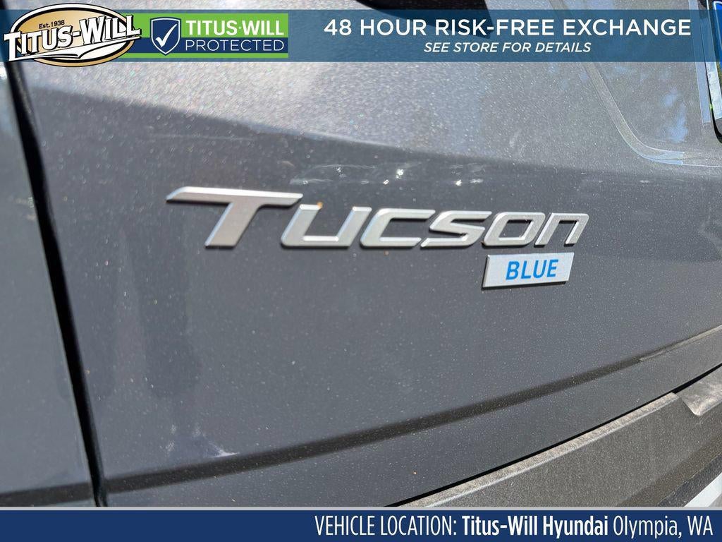 2026 Hyundai Tucson Hybrid Blue