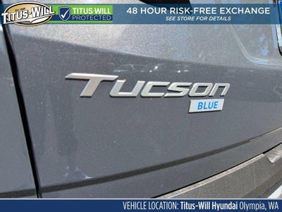 2026 Hyundai Tucson Hybrid Blue