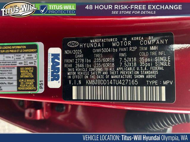 2026 Hyundai Tucson Hybrid SEL AWD