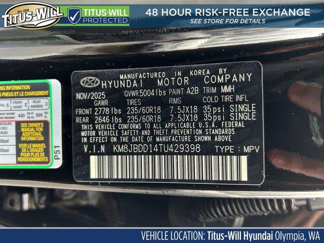 2026 Hyundai Tucson Hybrid SEL AWD