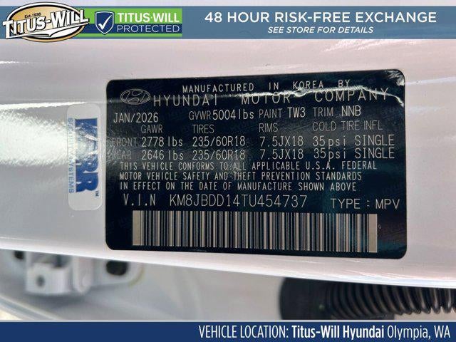 2026 Hyundai Tucson Hybrid SEL AWD