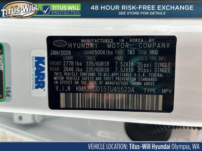 2026 Hyundai Tucson Hybrid SEL AWD