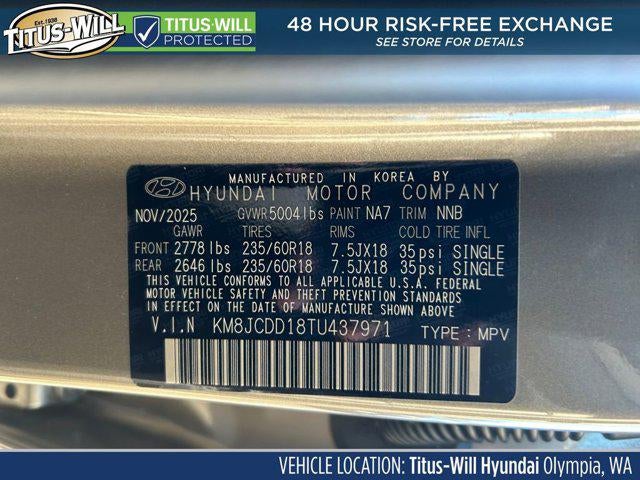 2026 Hyundai Tucson Hybrid SEL Convenience