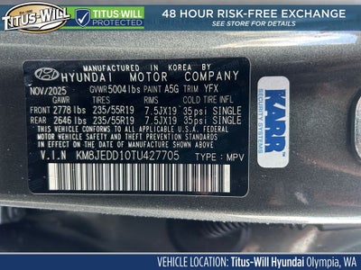 2026 Hyundai Tucson Hybrid Limited