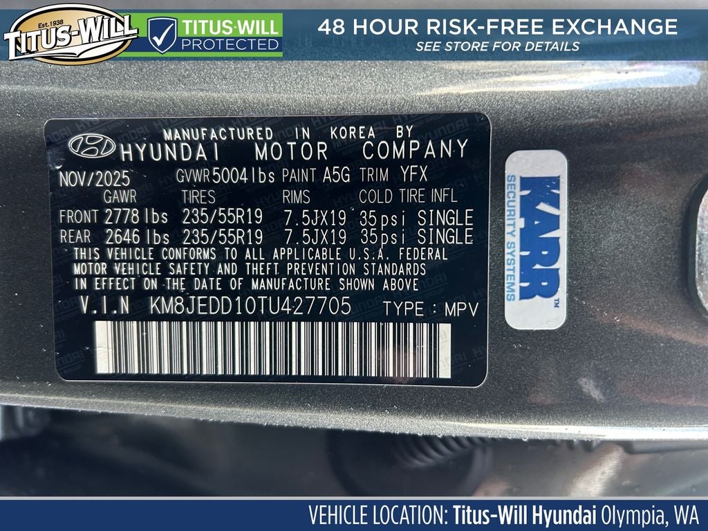 2026 Hyundai Tucson Hybrid Limited