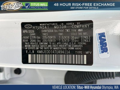 2026 Hyundai Tucson Hybrid Limited