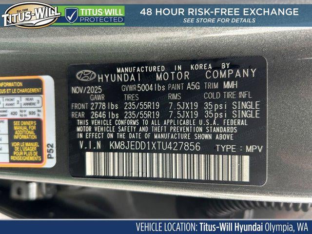2026 Hyundai Tucson Hybrid Limited