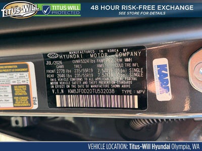 2026 Hyundai Tucson Plug-In Hybrid Limited