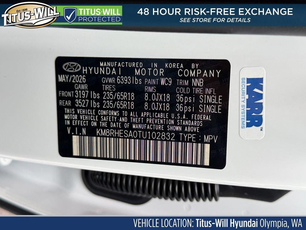 2026 Hyundai Palisade Hybrid SEL Premium 8P
