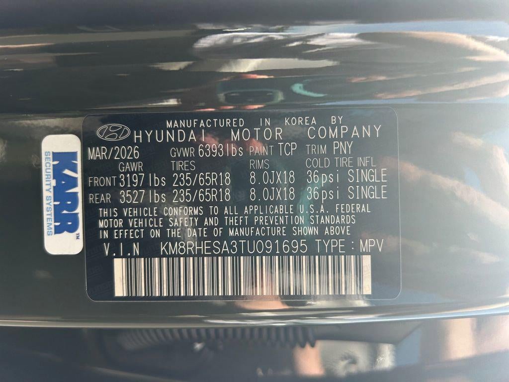 2026 Hyundai Palisade Hybrid SEL Premium 8P
