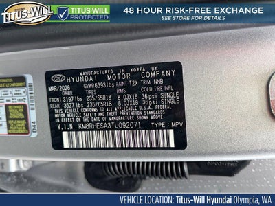 2026 Hyundai Palisade Hybrid SEL Premium 8P