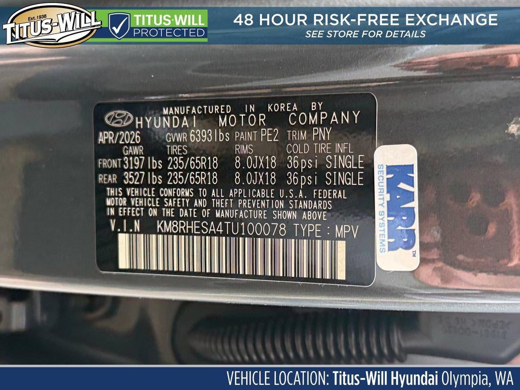 2026 Hyundai Palisade Hybrid SEL Premium 8P
