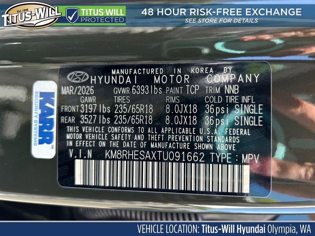 2026 Hyundai Palisade Hybrid SEL Premium 8P