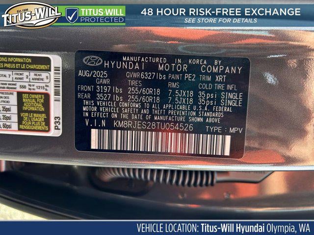 2026 Hyundai Palisade XRT Pro