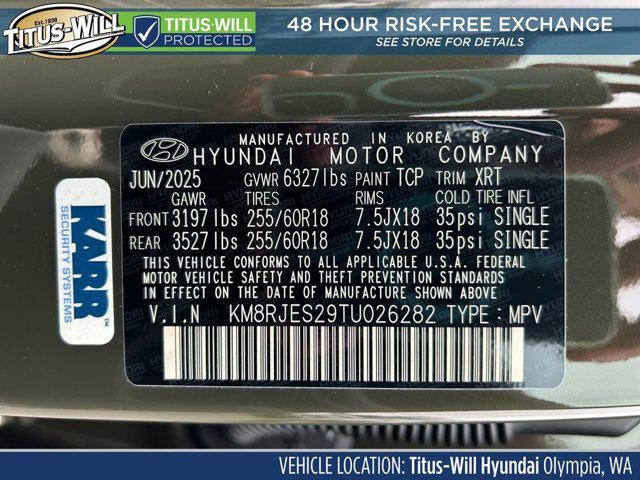 2026 Hyundai Palisade XRT Pro