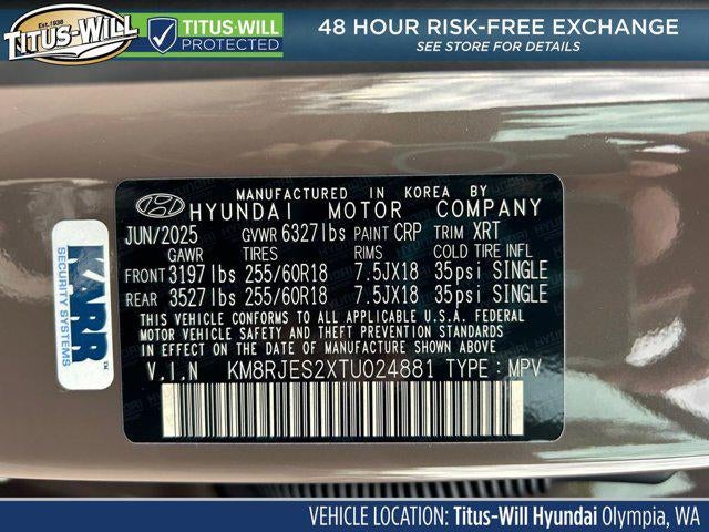 2026 Hyundai Palisade XRT Pro