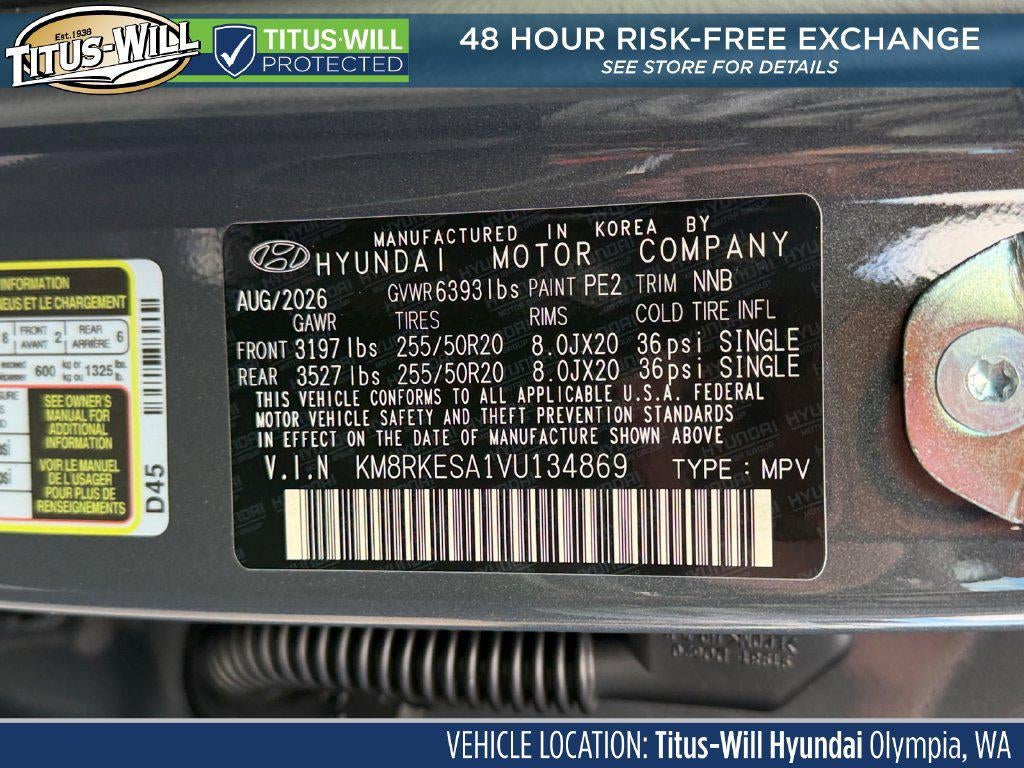 2027 Hyundai Palisade Hybrid Limited 8P