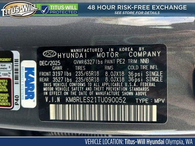 2026 Hyundai Palisade SEL AWD