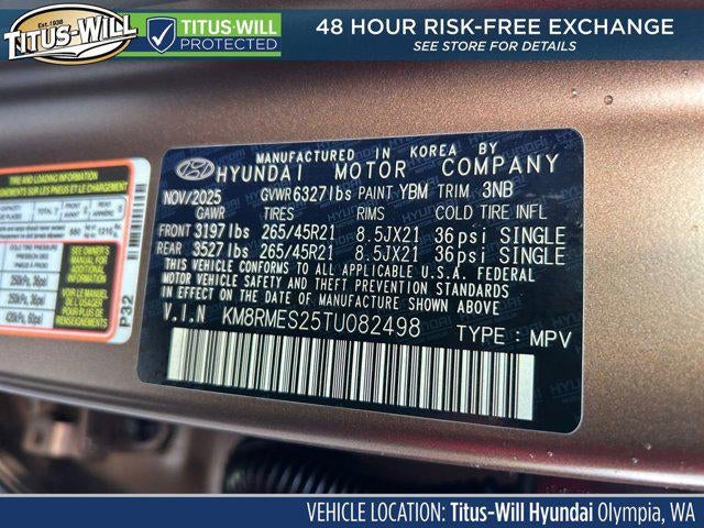 2026 Hyundai Palisade Calligraphy AWD