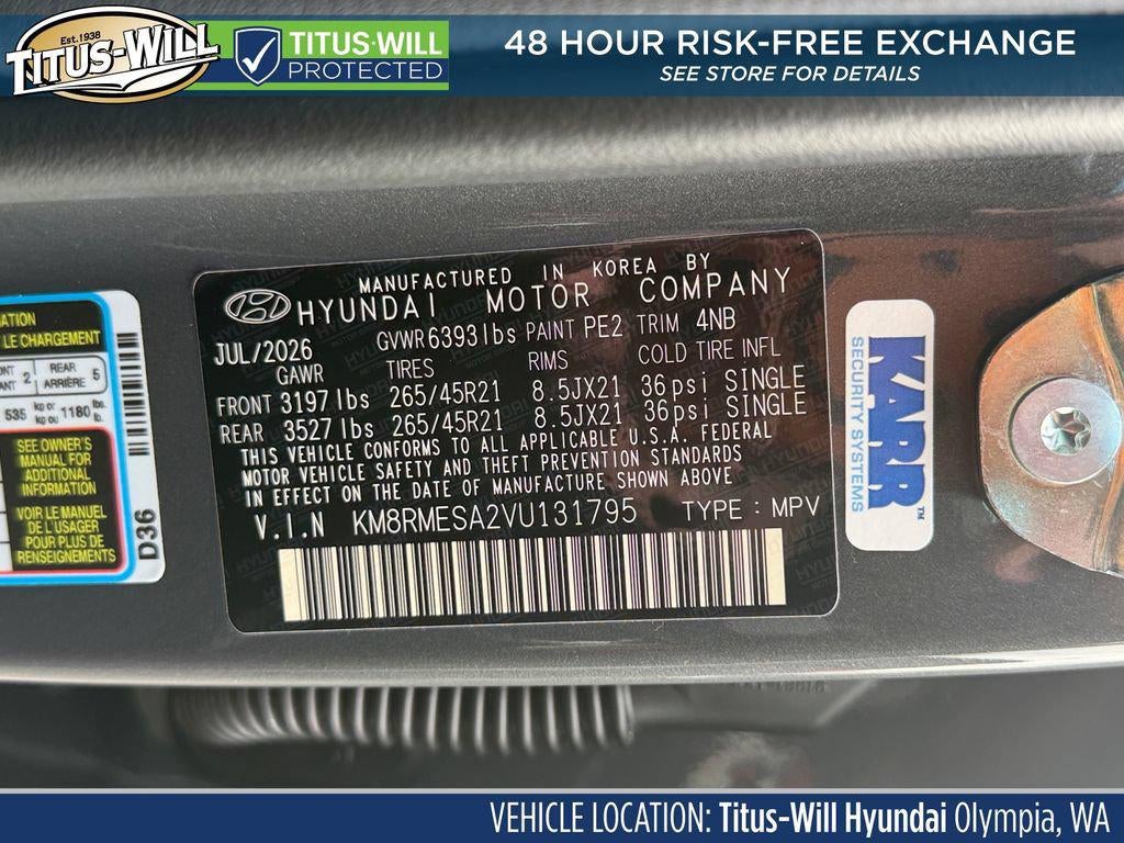 2027 Hyundai Palisade Hybrid Calligraphy Black Ink