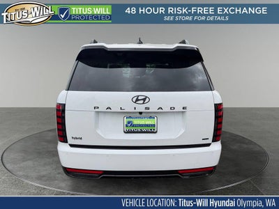 2027 Hyundai Palisade Hybrid Calligraphy Black Ink