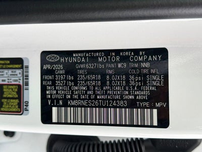 2026 Hyundai Palisade SEL Premium AWD