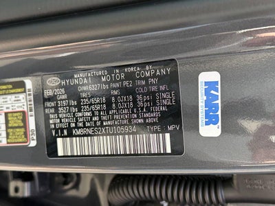 2026 Hyundai Palisade SEL Premium AWD