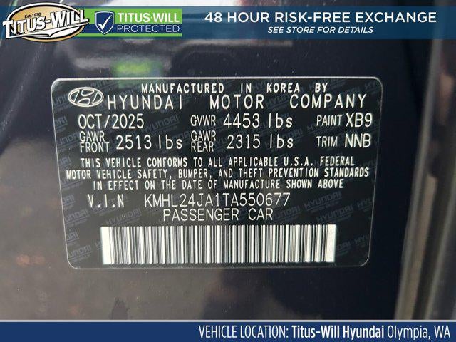 2026 Hyundai Sonata SE